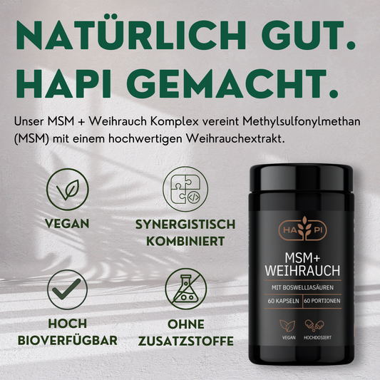 MSM + Weihrauch