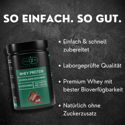 Premium Whey Protein Schokolade - 1.000g