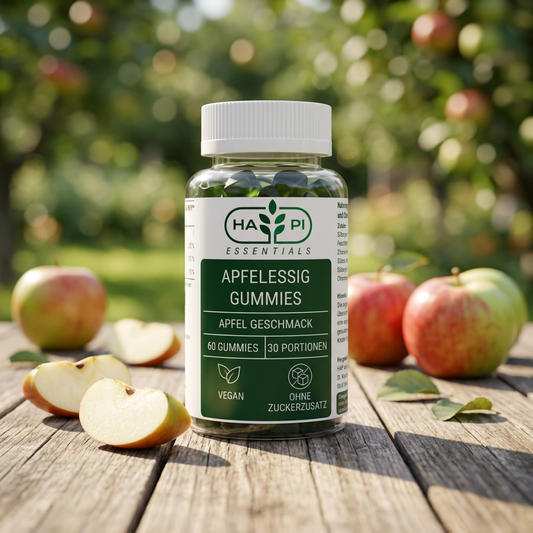 Apfelessig + C + B6 + Chrom Gummies - 60 Stk