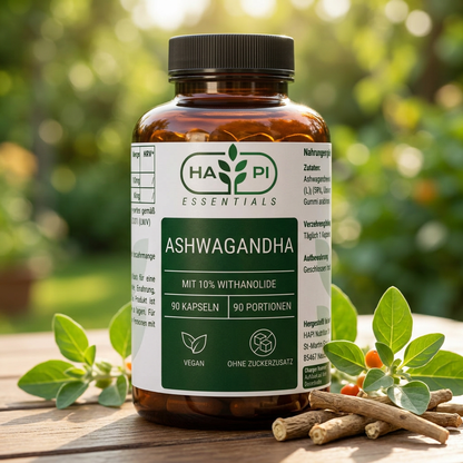 Ashwagandha (10% Withanolide) - 90 vegane Kapseln