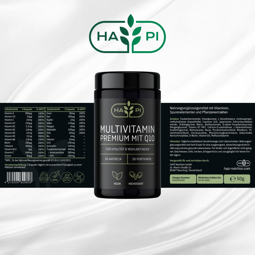 Multivitamin Premium mit Q10
