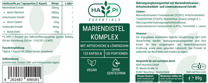 Mariendistel Artischocke Löwenzahn Komplex (Sonderpreis MHD 11/25)