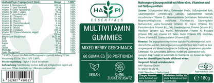 Premium Multivitamin + Mineral Gummies