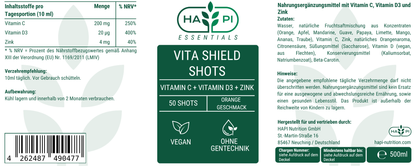 Vita Shield Shots (Orange) - 500ml