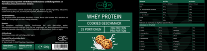 Premium Whey Protein Cookies - 1.000g