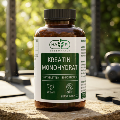 Kreatin Monohydrat - 180 vegane Tabletten