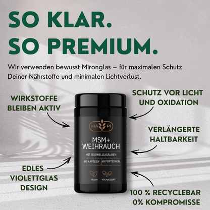 MSM + Weihrauch